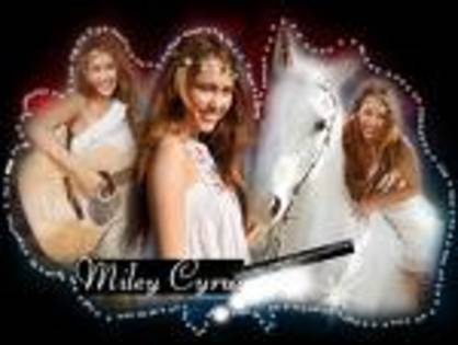 miley on horse