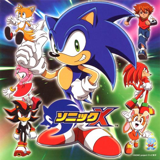 235070Sonic X OST - Cover Front - SONIC X