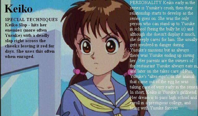 Keiko - yu yu hakusho