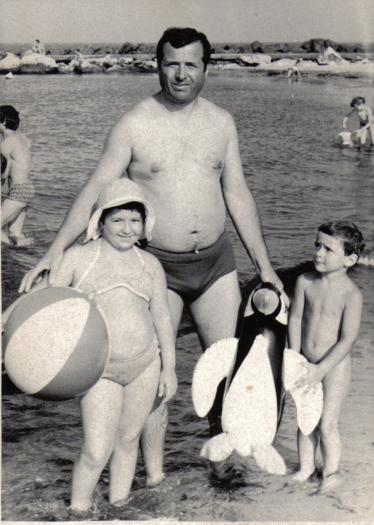 Cu puisorii mei la mare 1980