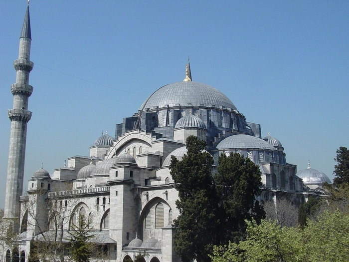 Suleiman Mosque in Istanbul - Turkey (exterior)