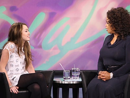 Miley Oprah Show 1 - Miley Cyrus rare pictures