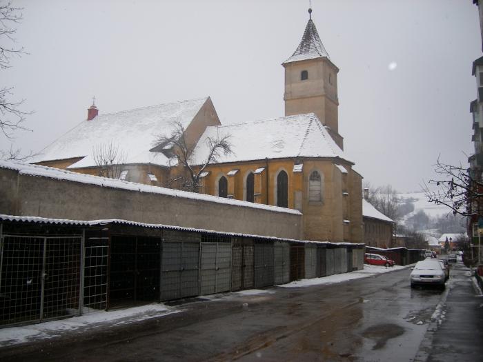Medias-Biserica romano catolica,fosta biserica Franciscana