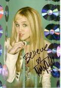 LHJJSPZQBEDUZVLXMOZ - AUTOGRAFE miley cyurs