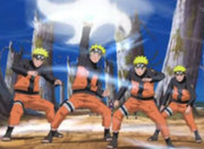 Naruto utilizand Fuuton Rasenshuriken - Personaje din Naruto