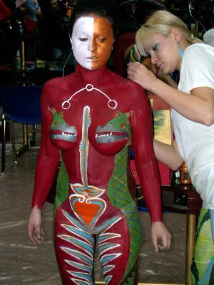  - body painting