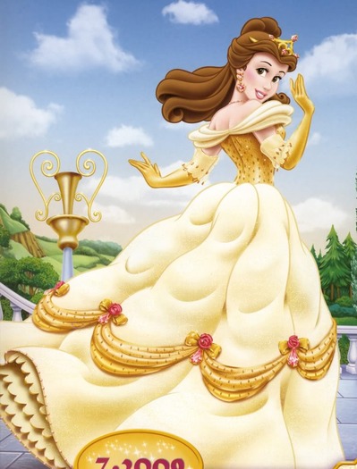 Belle gold - Minunatele printese Disney