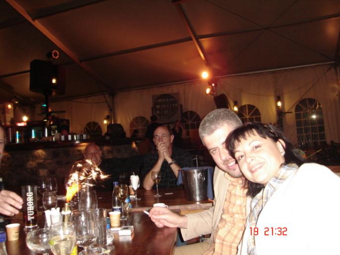 189 Israel - Tiberias (la restaurant Deck) - 2008 ISRAEL NOIEMBRIE