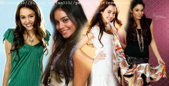 6 - miley cyrus and vanessa hudgens