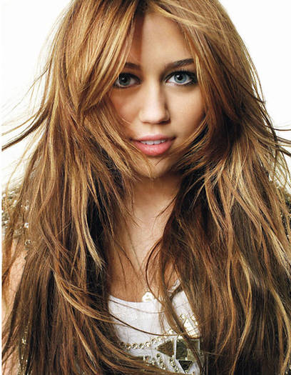 Miley Cyrus Glamour Magazine  May 2009