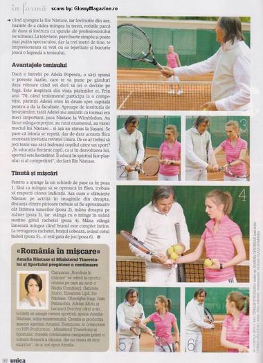 Ilie Nastase si Adela Poepscu intr-o revista