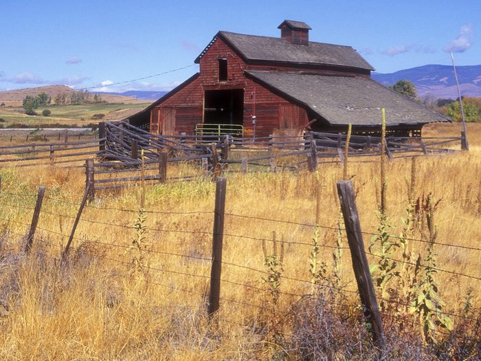 Red Barn, Kittitas County, Washington