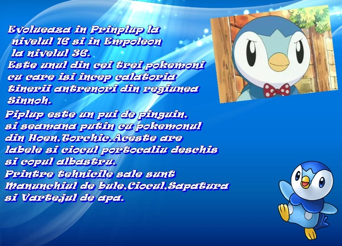 Pagina 6 Totul despre Piplup - Pokemon numarul 1