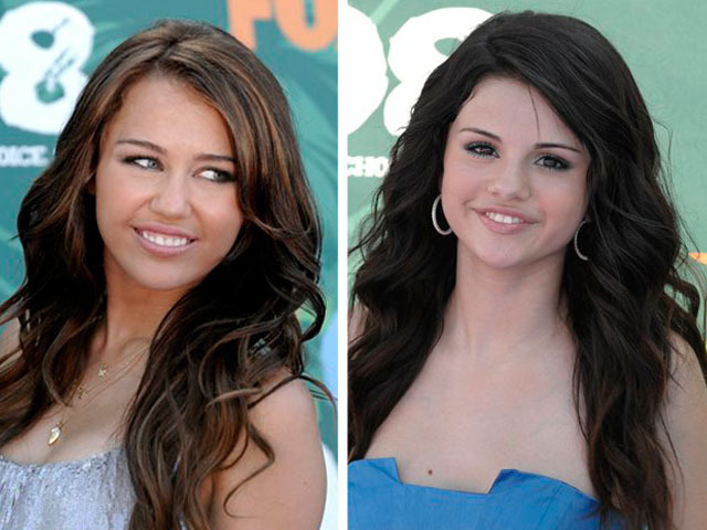 Miley Cyrus sau Selena Gomez?