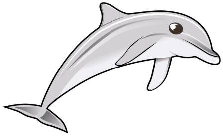 dolphin - desene  liniare