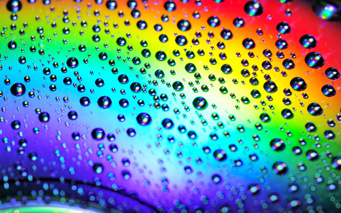 1845_waterdropsontherainbow_2560x1600 - Amazing Widescreen Wallpapers