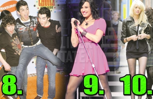 Jonas Brothers, Demi & Taylor