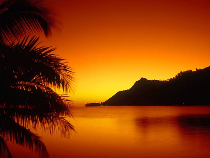 hawai-apus de soare - poze din natura