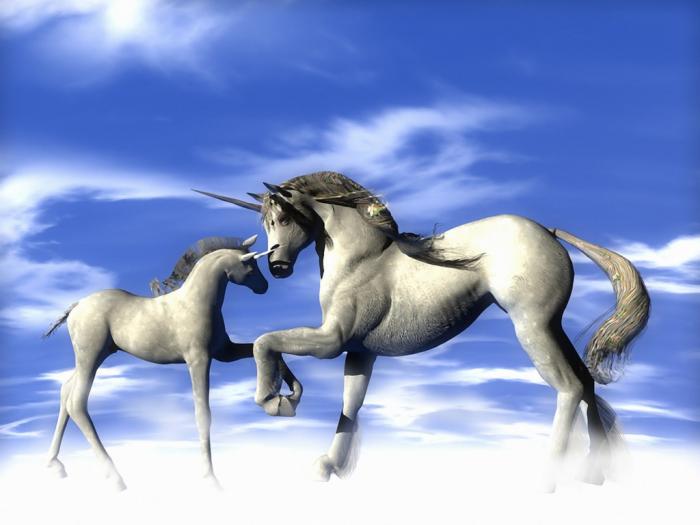 father-and-son-unicorns-shake-in-agreement - True Unicorns