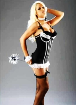 Maryse - French Maid - Cel mai tare costum de Haloween