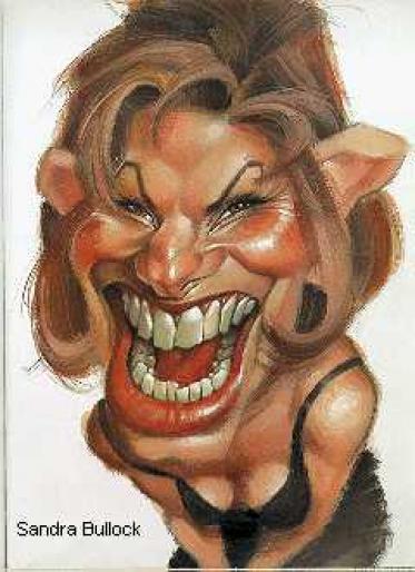 Sandra Bullock (1) (3) - Zambete - caricaturi