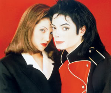 michaelJacksonlisamarie - Michael Jackson si Lisa Marie Presley