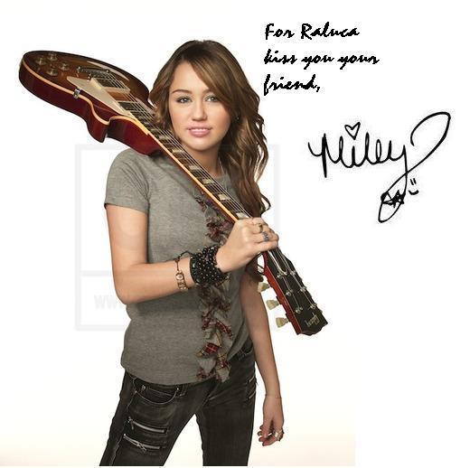 mileysweetangelme - Autografe