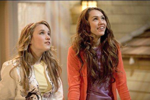 Hannah-Montana-1224319442 - Miley Cyrus and Emily Osment