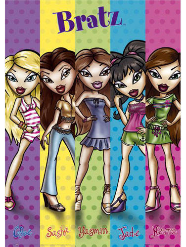 bratz_stripe_poster