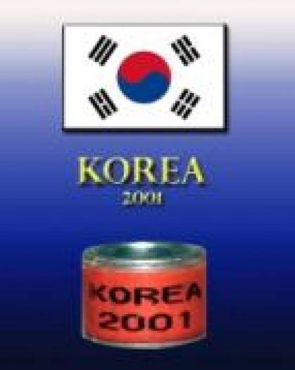 KOREA 2001 - c INELE DIN TOATE TARILE