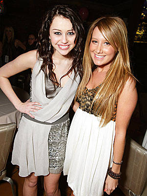 4 - miley cyrus and ashley tisdale