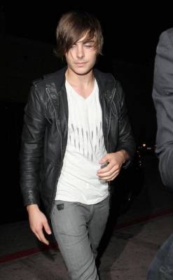 normal_014 - Zac Efron and Vanessa Hudgens and Brittany Snow out at Beso