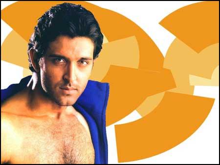 hrithik_roshan (45); Actor indian ce a devenit peste noapte un super star, din cauza filmului de succes "Kaho Naa... Pyaa
