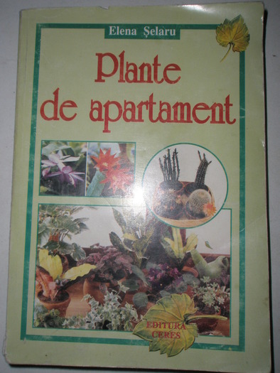 Plante de apartament - Elena Selaru - Biblioteca cu carti de plante