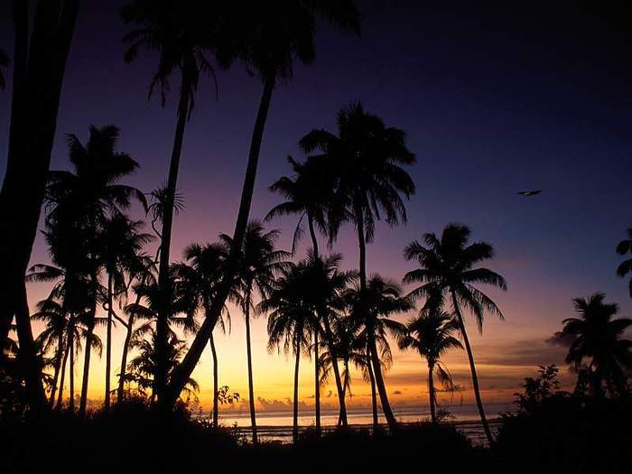 Guam in the Evening