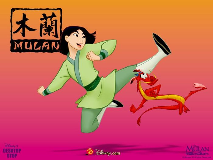Mulan o luptatoare in devenire - Minunatele printese Disney