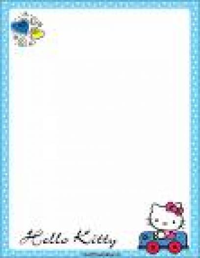 cornice hello kitty - hello kitty