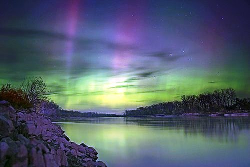 a2229 - aurora boreala vazuta din NEBRASKA