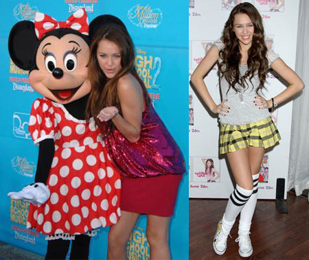 miley-cyrus-hannah-montana - Mickey Mouse o vedeta alaturi de vedete