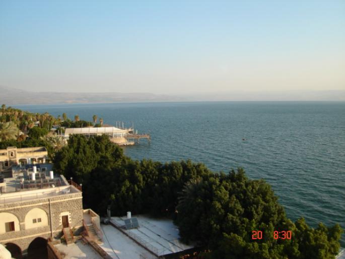 207 Israel - Tiberias (vedere din balcon Hotel Caesar) - 2008 ISRAEL NOIEMBRIE