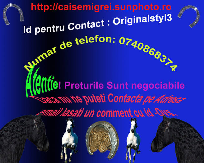 Atentie!! Aici gasiti tot ce va trebuie; Atentie!! Aici gasiti tot ce va trebuie.. - id pt contact
             - nr de telefon
