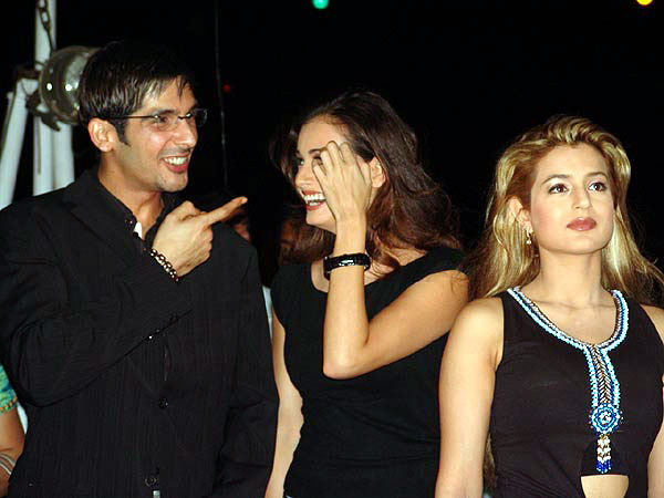 Amisha,Diya Mirza si Zayed