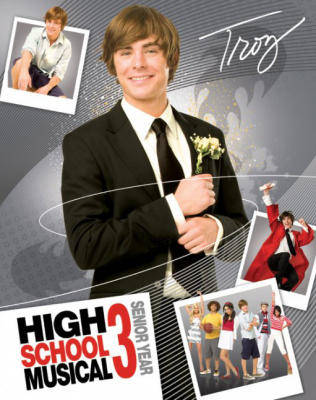 Mini-Posters-High-School-Musical-3--Troy--331857 - high school musical-personaje cool