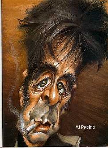 Al Pacino (1) (4) - Zambete - caricaturi