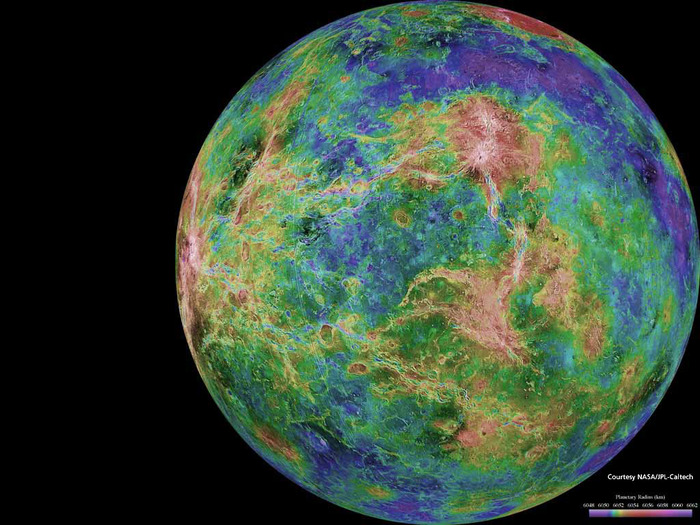 Venus_-_Hemispheric_View_of_Venus_Centered_at_270_Degrees_East_Longitude - WALLPAPERS DESKTOP