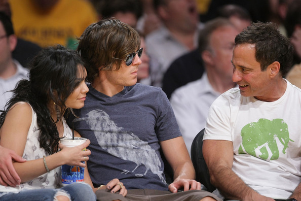 Lakers Game (7) - Vanessa Hudgens Celebrities At The Lakers Game