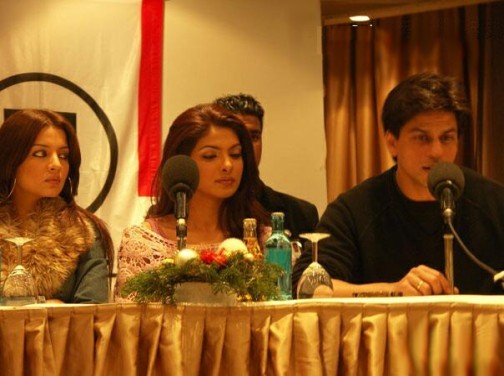 Celina,Priyanca si SRK
