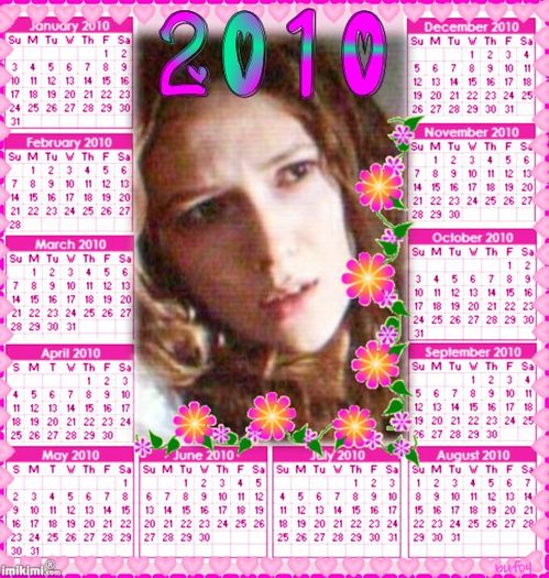 194gT-100-1 - Calendare Cu Aniela-Adela Popescu Facute De Mine
