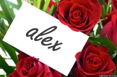 897896897 - Trandafiri rosii cu biletel de nume