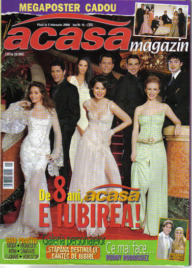 Acasa magazin 8 ani de acasa (2006) - Adela Popescu in reviste